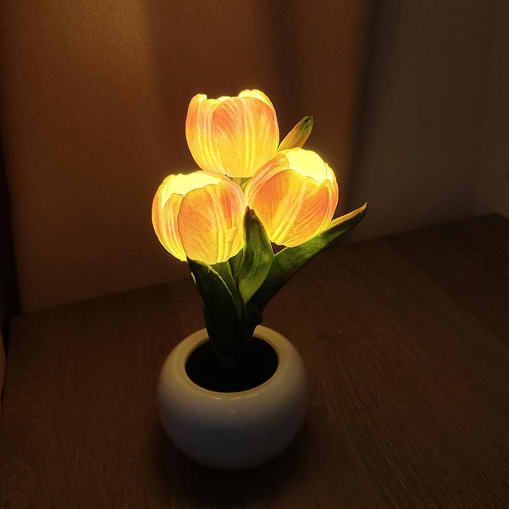 LED Tulip Lamp Night Romantic  - Wedding Led review and price