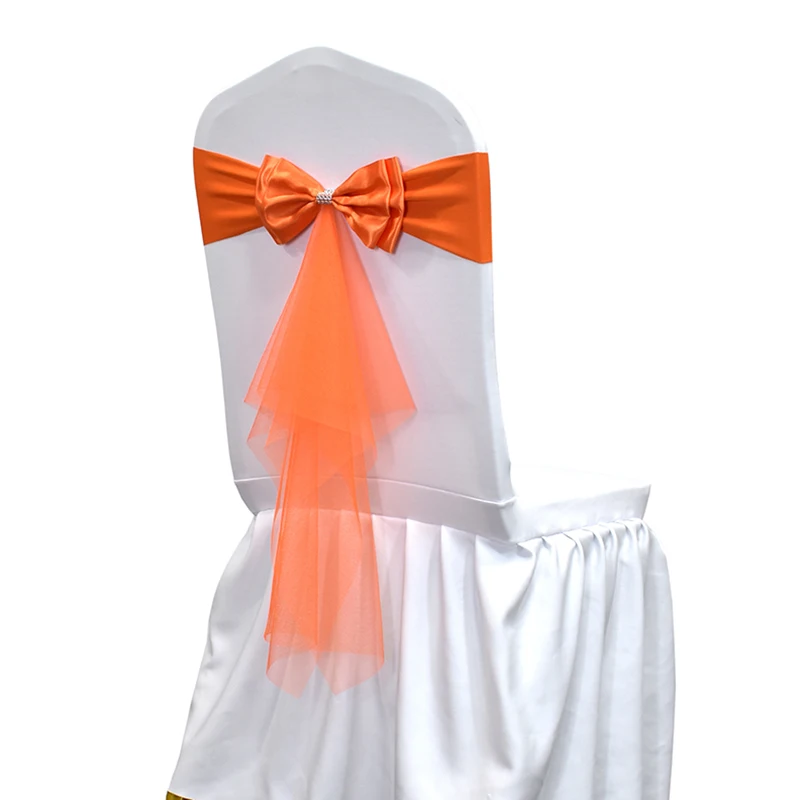 10 50pcs Spandex Chair Sashes  - Chair Sash Organza review and price