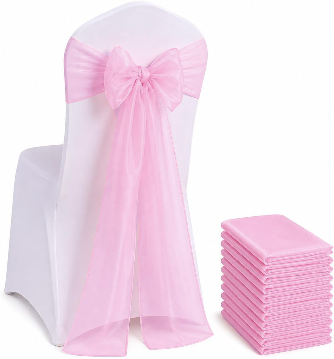 Organza Chair Sashes Bows 100/ - Chair Sash Organza review and price