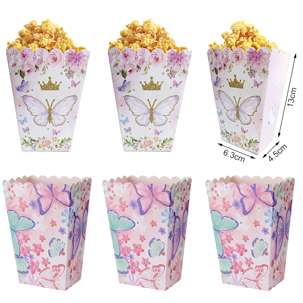 6/12/24/30pcs Butterfly Popcor - Wedding Supply.Box review and price