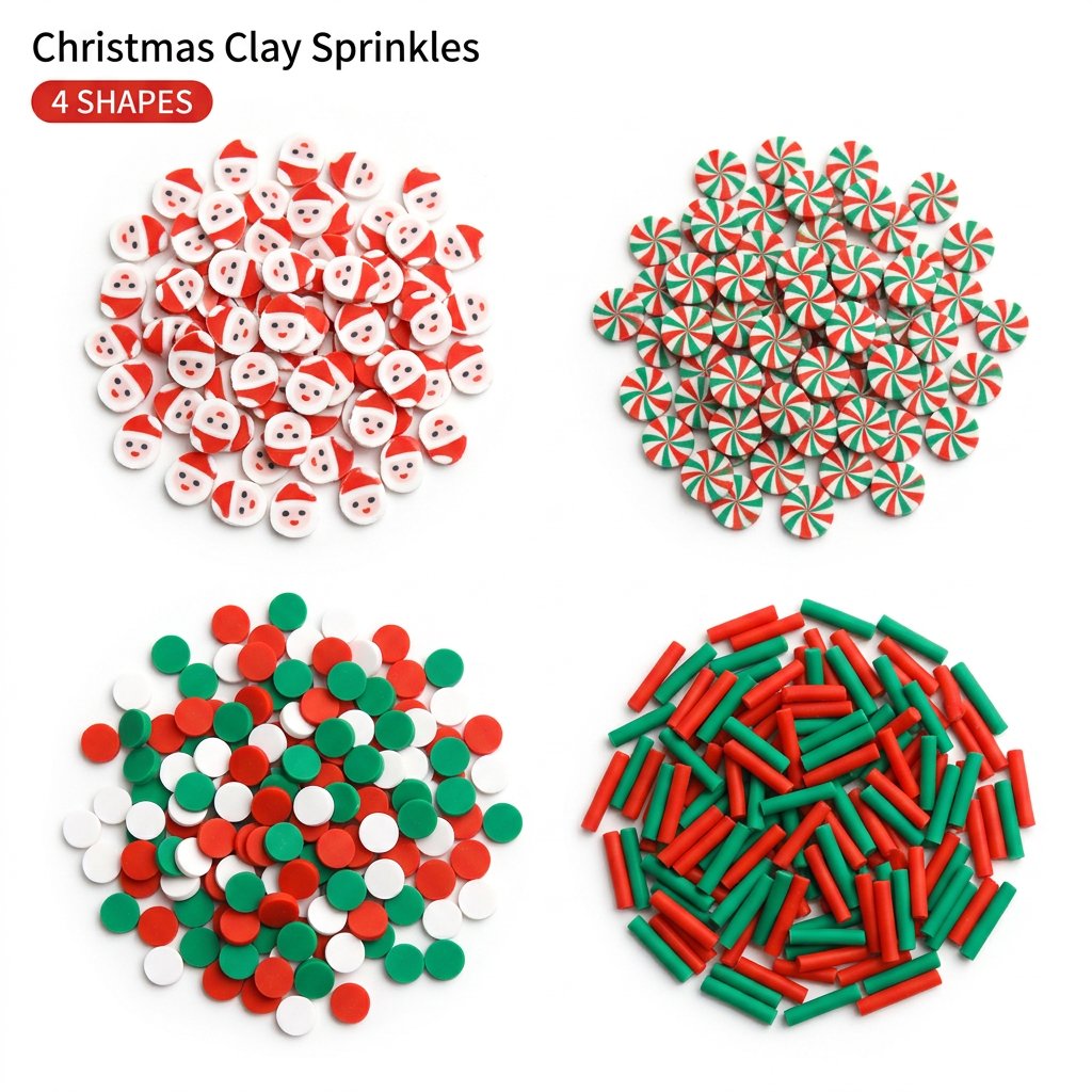 1500pcs Christmas Clay Sprinkl - Wedding Supply In Bulk review and price