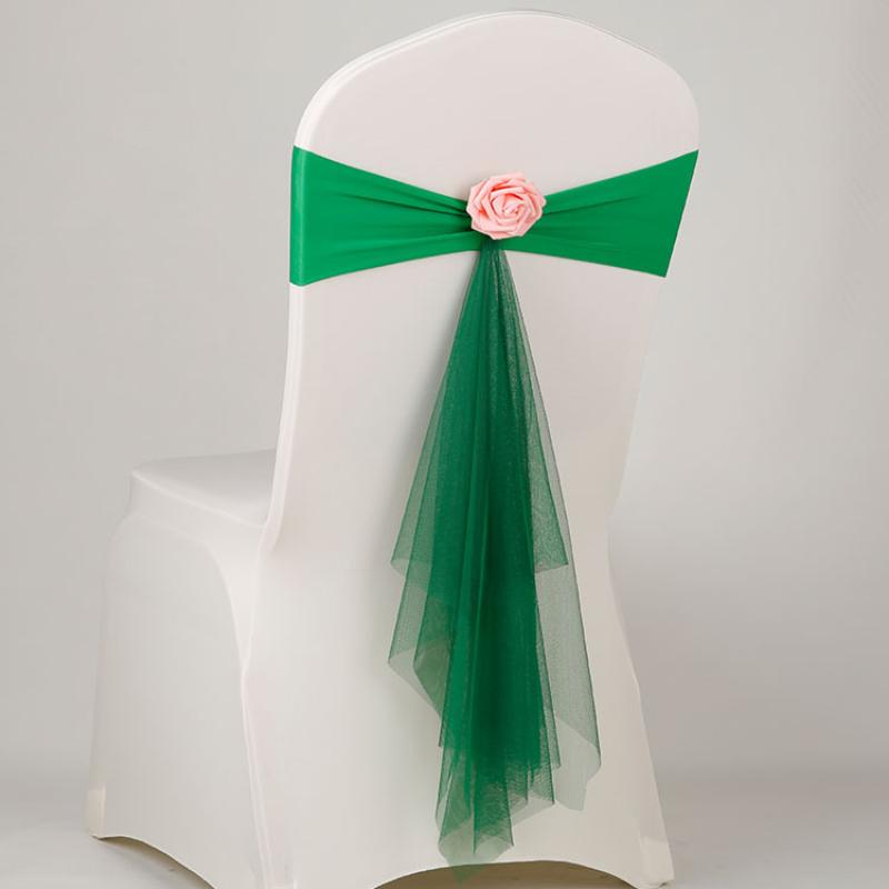 1 Pcs Organza Chair Sashes Flo - Chair Sash Organza review and price
