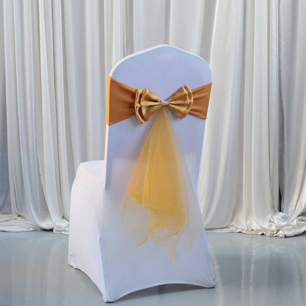 Stretch Bow Knot Customizable  - Chair Sash Organza review and price