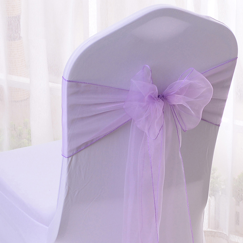 10/50/100PCS Wedding Chair Dec - Chair Sash Organza review and price