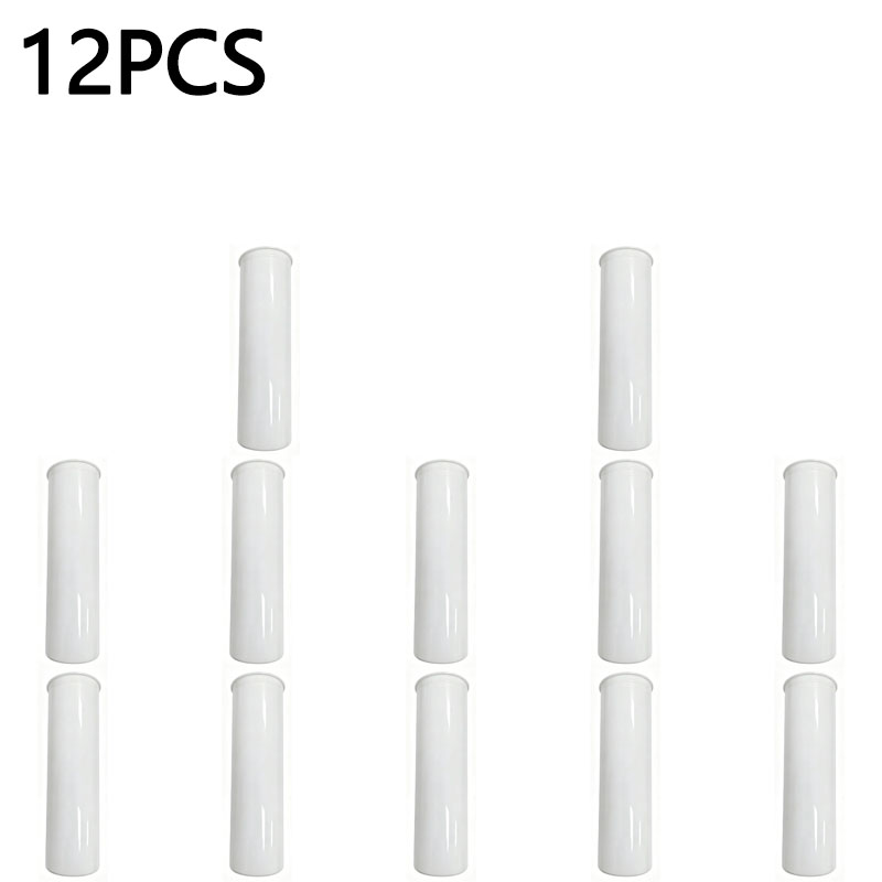 12pcs Clear Plastic Cylinder V - Wedding Supply In Bulk review and price
