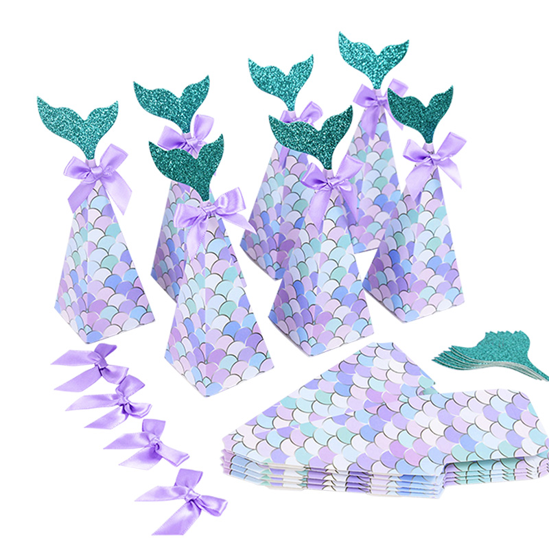 10Pcs Little Mermaid Candy Box - Wedding Supply.Box review and price